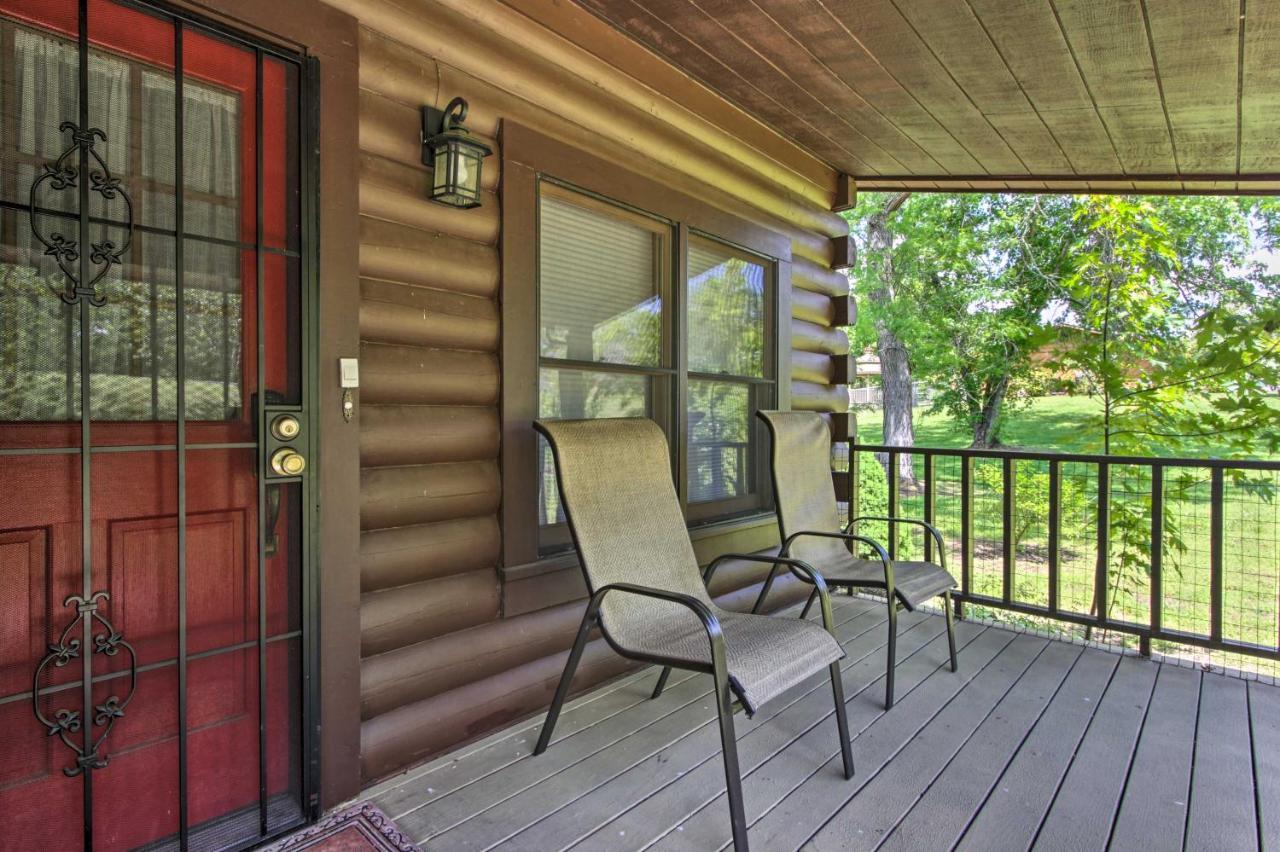 Rustic Cabin With Screened Deck 8 Mi To Dollywood 세비어빌 외부 사진