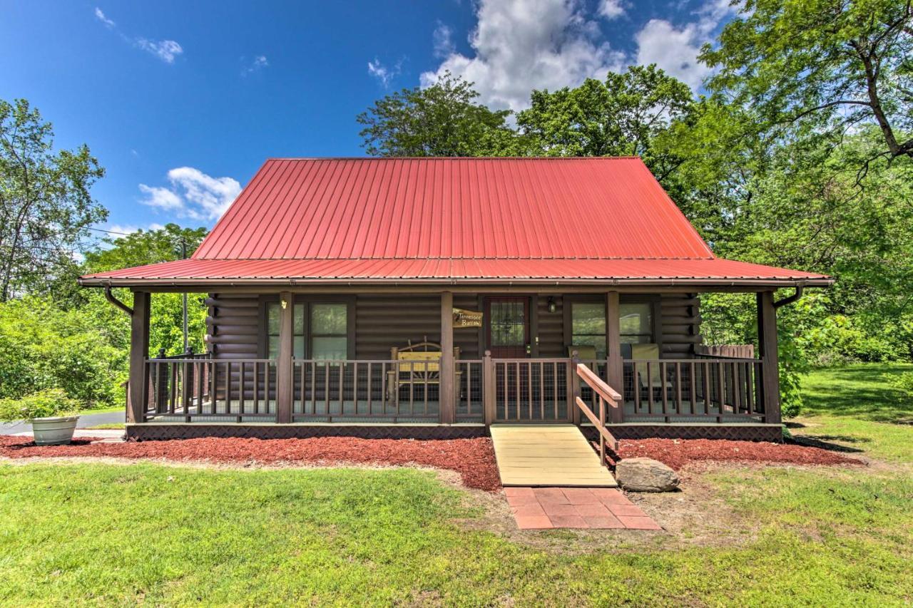 Rustic Cabin With Screened Deck 8 Mi To Dollywood 세비어빌 외부 사진