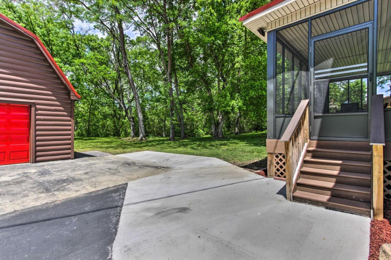 Rustic Cabin With Screened Deck 8 Mi To Dollywood 세비어빌 외부 사진